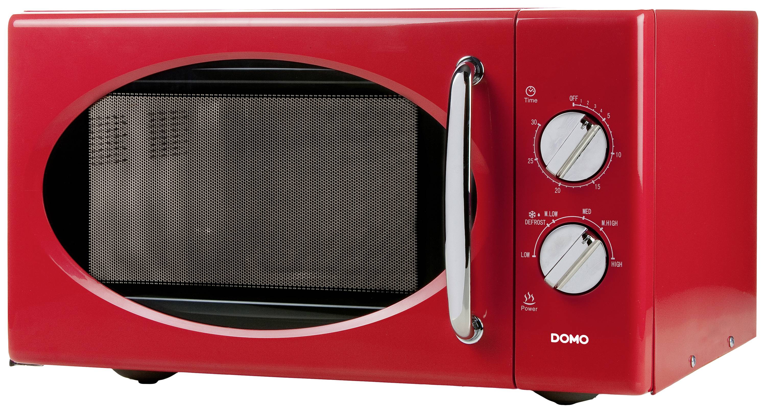 DOMO DO2925 Micro-ondes rouge 900 W fonction minuteur