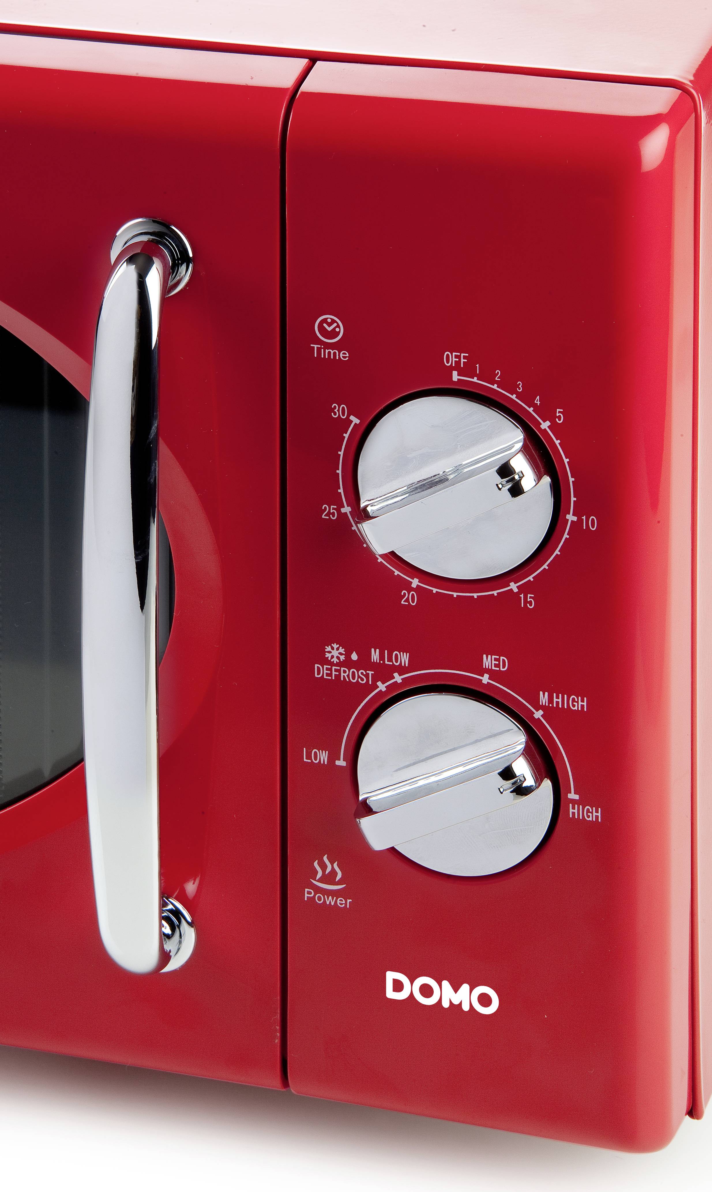 DOMO DO2925 Micro-ondes rouge 900 W fonction minuteur