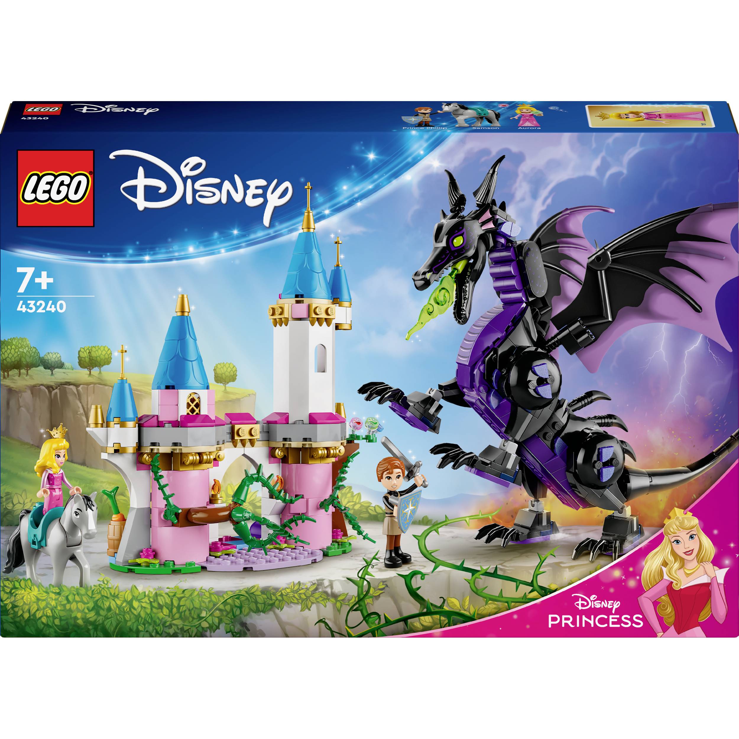 43240 LEGO® DISNEY Malefiz comme dragon