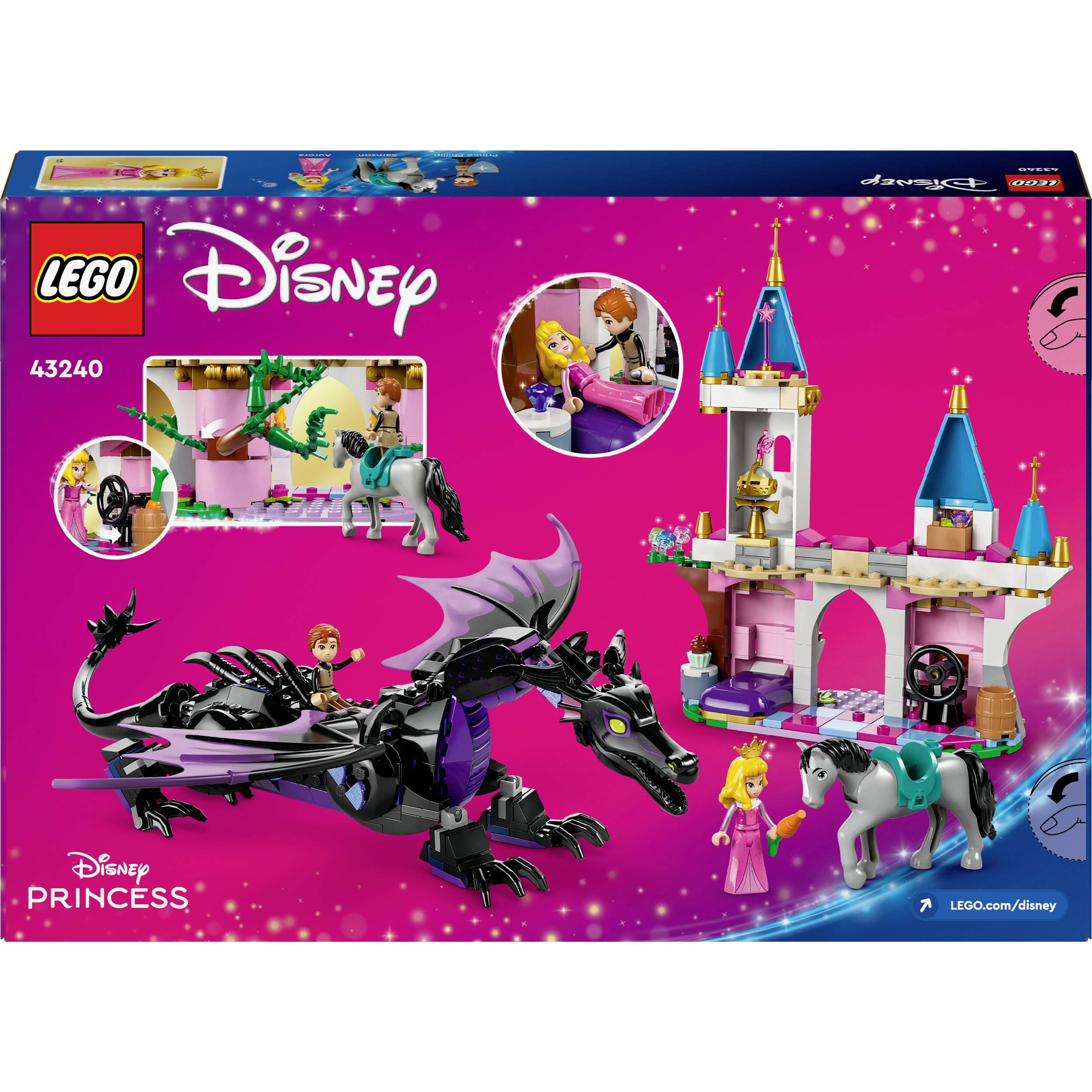 43240 LEGO® DISNEY Malefiz comme dragon