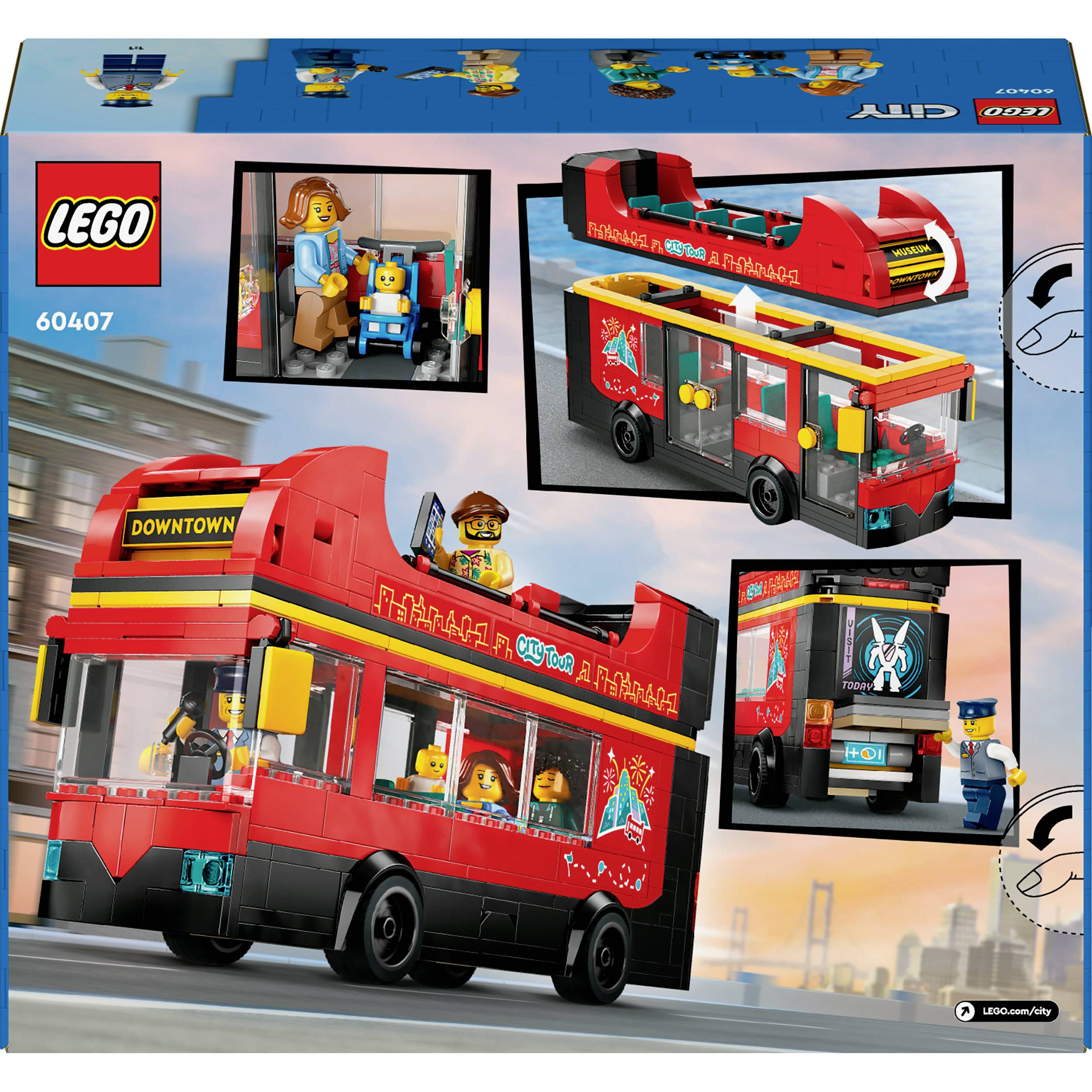 60407 LEGO® CITY Bus à impériale