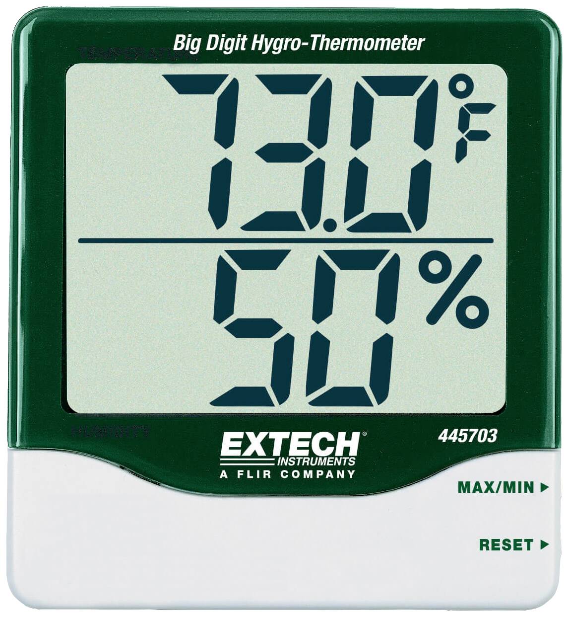 Extech 445703 Thermo-hygromètre vert, blanc 445703