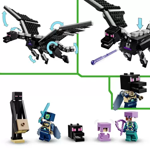 21264 LEGO® MINECRAFT Le dragon final et le vaisseau final 21264 LEGO® MINECRAFT Le dragon final et le vaisseau final