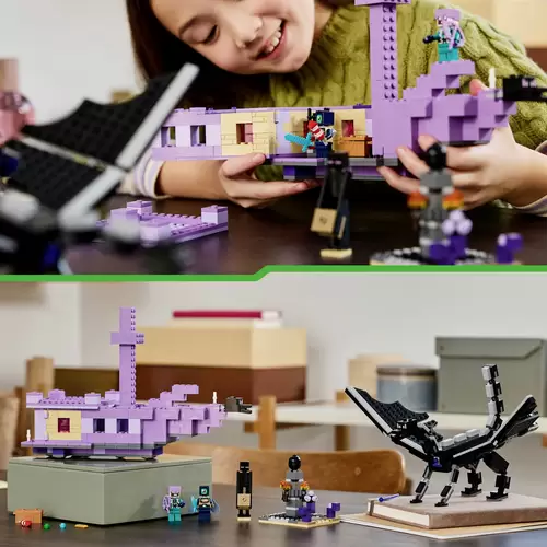 21264 LEGO® MINECRAFT Le dragon final et le vaisseau final 21264 LEGO® MINECRAFT Le dragon final et le vaisseau final