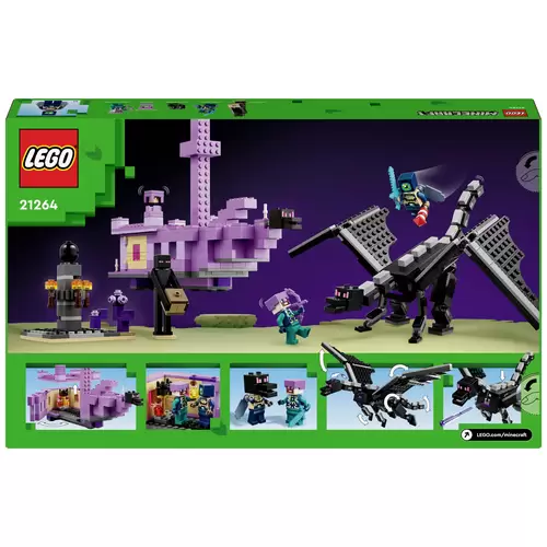 21264 LEGO® MINECRAFT Le dragon final et le vaisseau final 21264 LEGO® MINECRAFT Le dragon final et le vaisseau final
