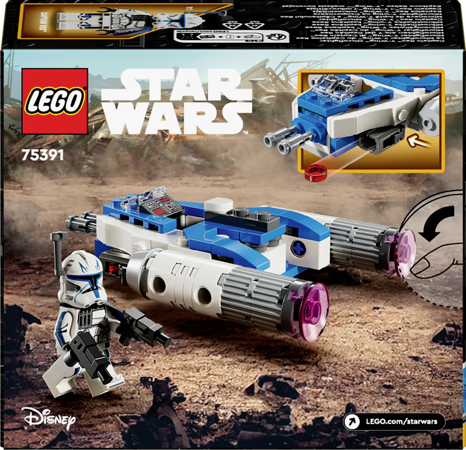 75391 LEGO® STAR WARS™ Micro-fighter Captain Rex™ y-Wing