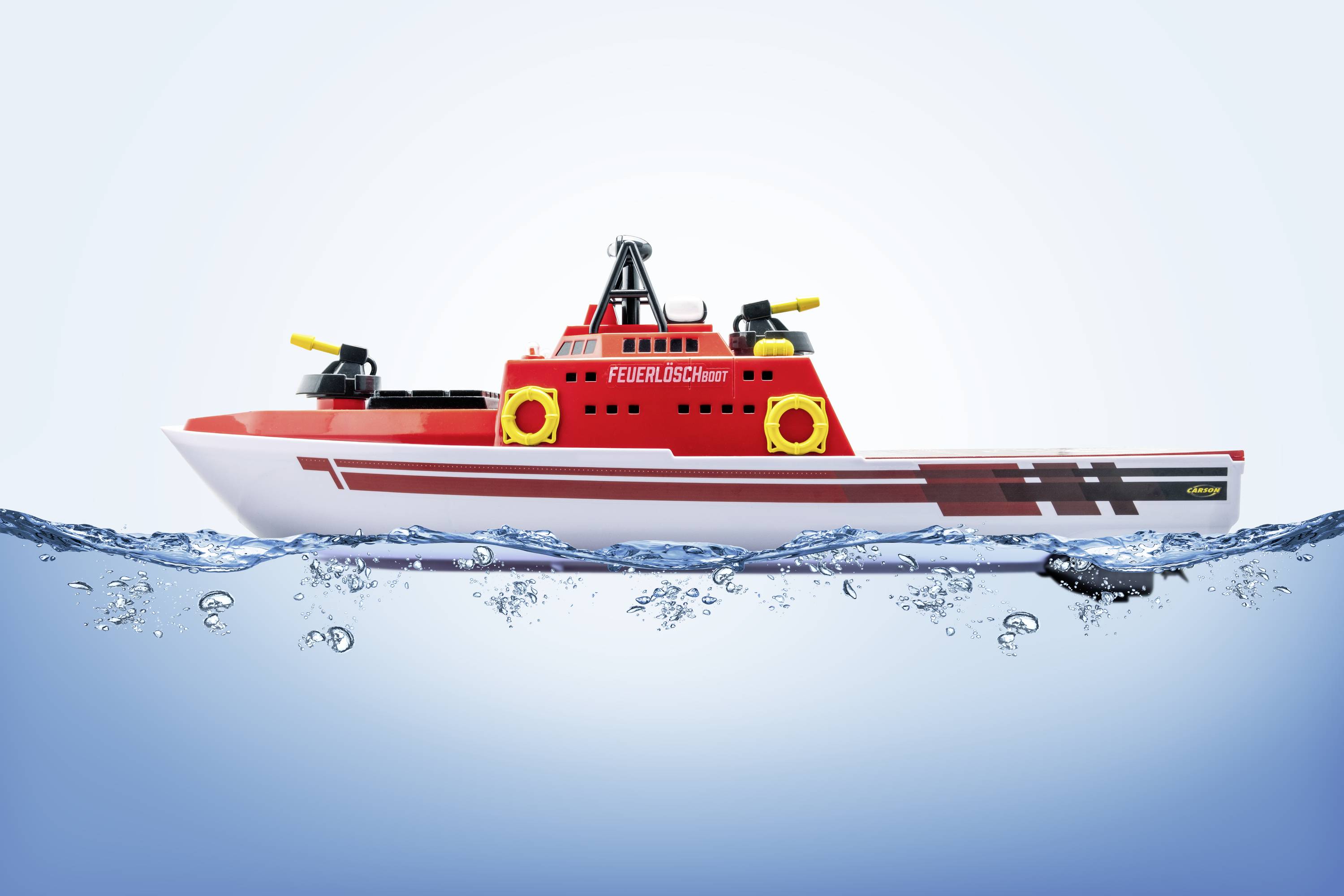 Carson Modellsport Bateau de pompier Bateau RC à moteur prêt à fonctionner (RtR) 560 mm