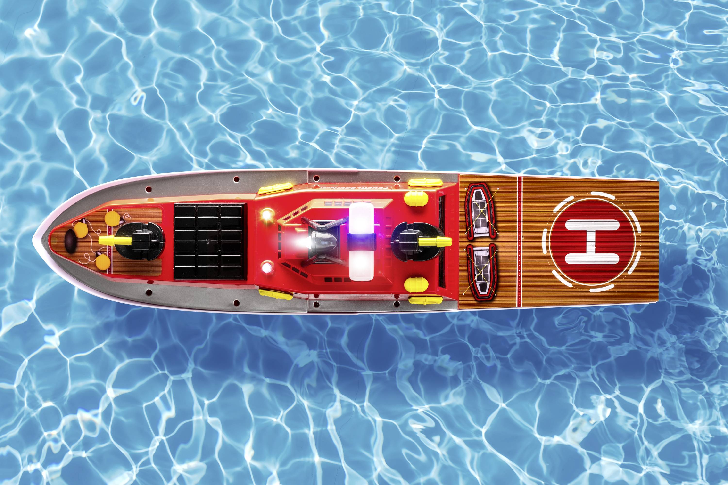 Carson Modellsport Bateau de pompier Bateau RC à moteur prêt à fonctionner (RtR) 560 mm