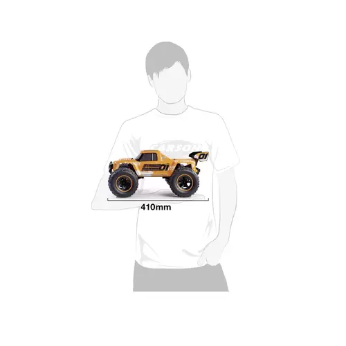 Carson Modellsport XS Stadium Fighter 1:10 Auto RC électrique Monstertruck 4 roues motrices (4WD) prêt à fonctionner (RtR) 2,4 GHz Carson Modellsport XS Stadium Fighter 1:10 Auto RC électrique Monstertruck 4 roues motrices (4WD) prêt à fonctionner (RtR) 2,4 GHz
