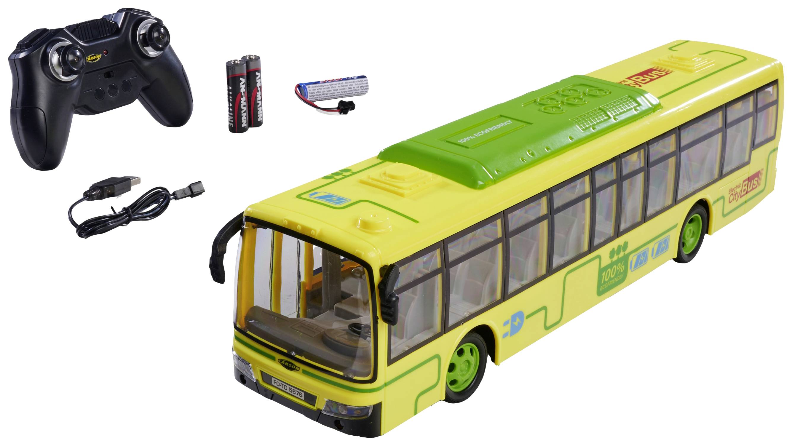 Carson Modellsport 500404282 City Bus Auto RC électrique Bus