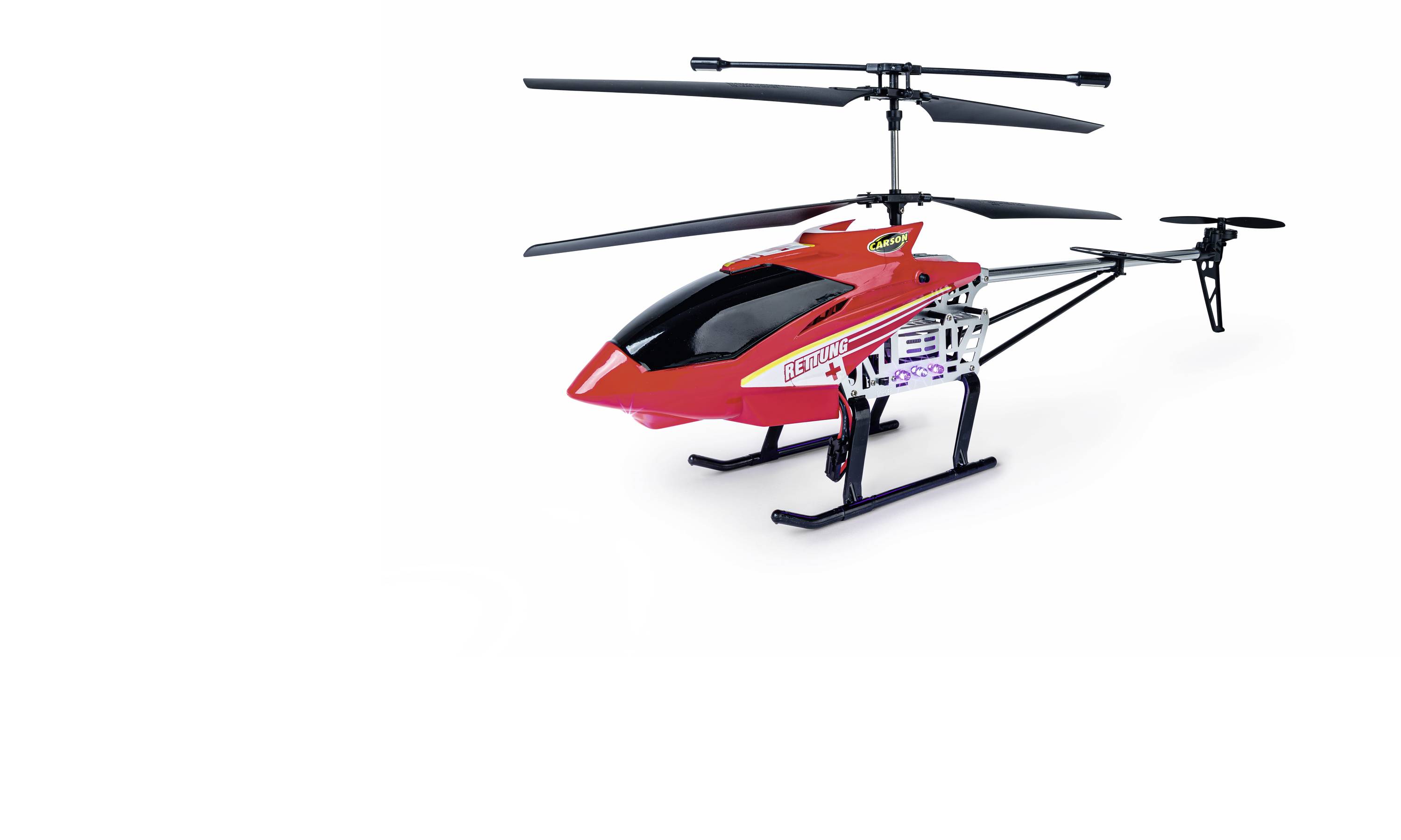 Carson Modellsport Easy Tyrann 670 Rescue Hélicoptère RC débutant prêt à voler (RtF)