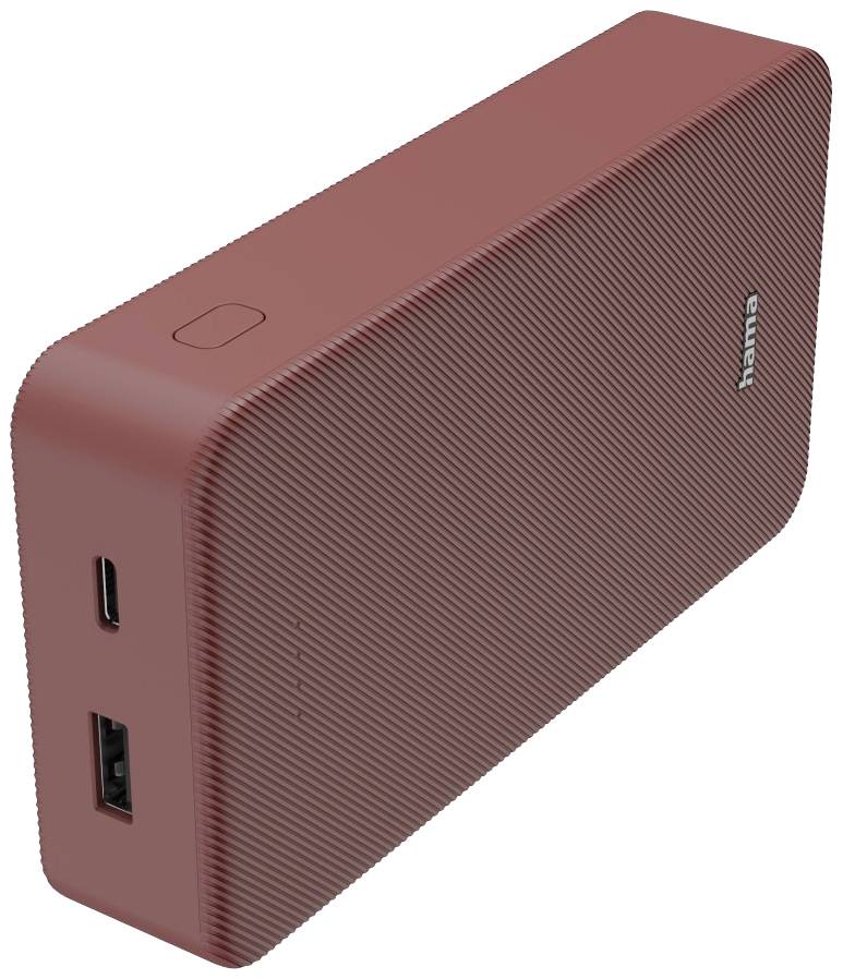 Hama Powerbank (batterie supplémentaire) 20000 mAh Fast Charge LiPo rouge