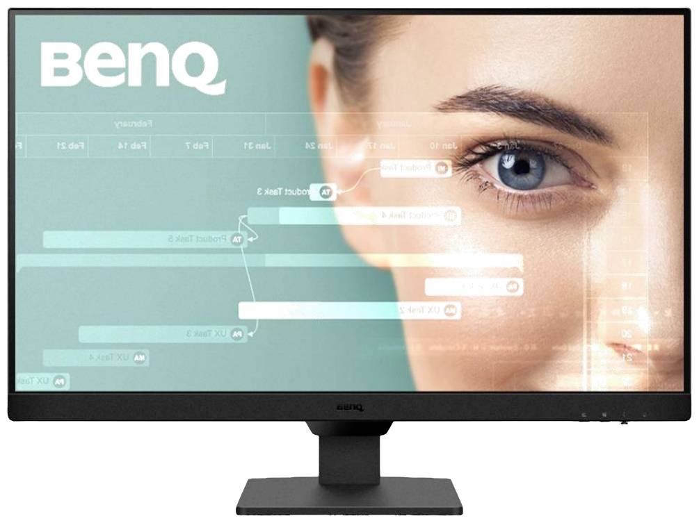 Moniteur LCD BenQ GW2490 CEE E (A - G) 60.5 cm 23.8 pouces 1920 x 1080 pixels 16:9 5 ms DisplayPort, HDMI™, casque (jack 3,5 mm)
