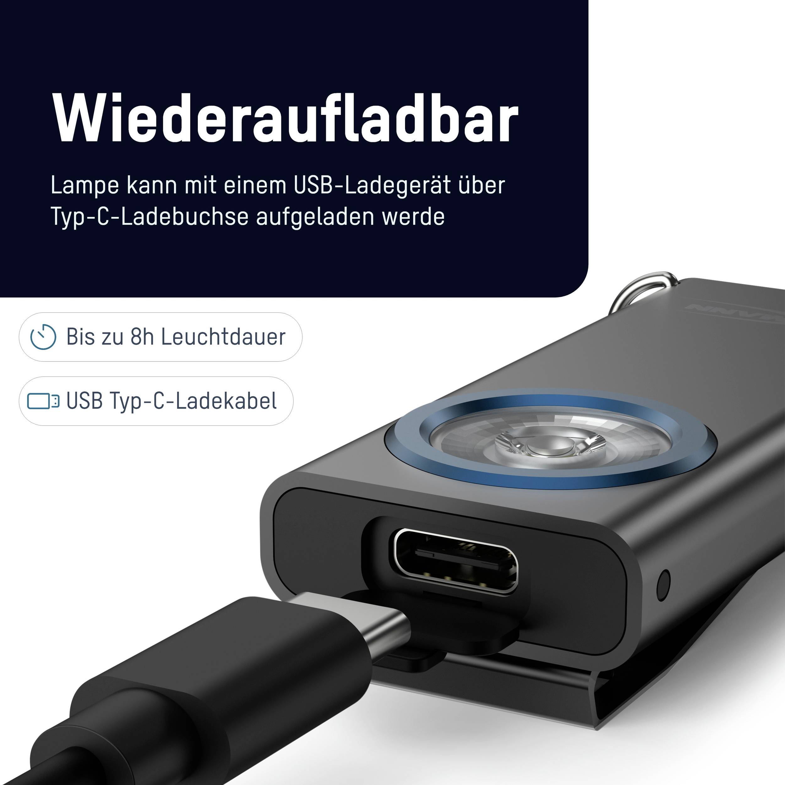 Ansmann 1600-0597 ML400R Petite lampe mobile LED noir