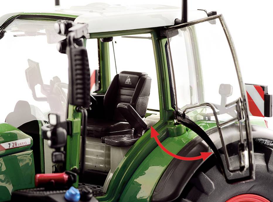 Wiking 077869 Echelle I Modèle réduit de véhicule agricole Fendt 724 Vario avec chargeur frontal Cargo 6.100