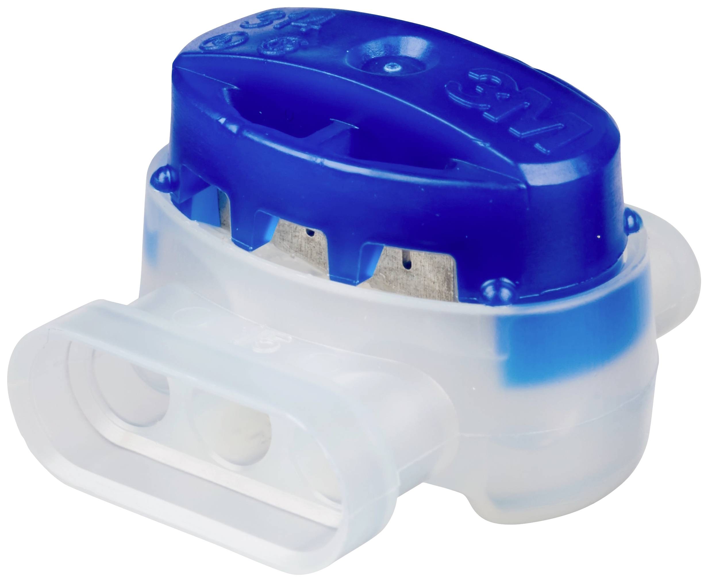 3M 314 Connecteur flexible: 0.5-1.5 mm² rigide: 0.5-1.5 mm² Nombre de pôles: 3 50 pc(s) bleu