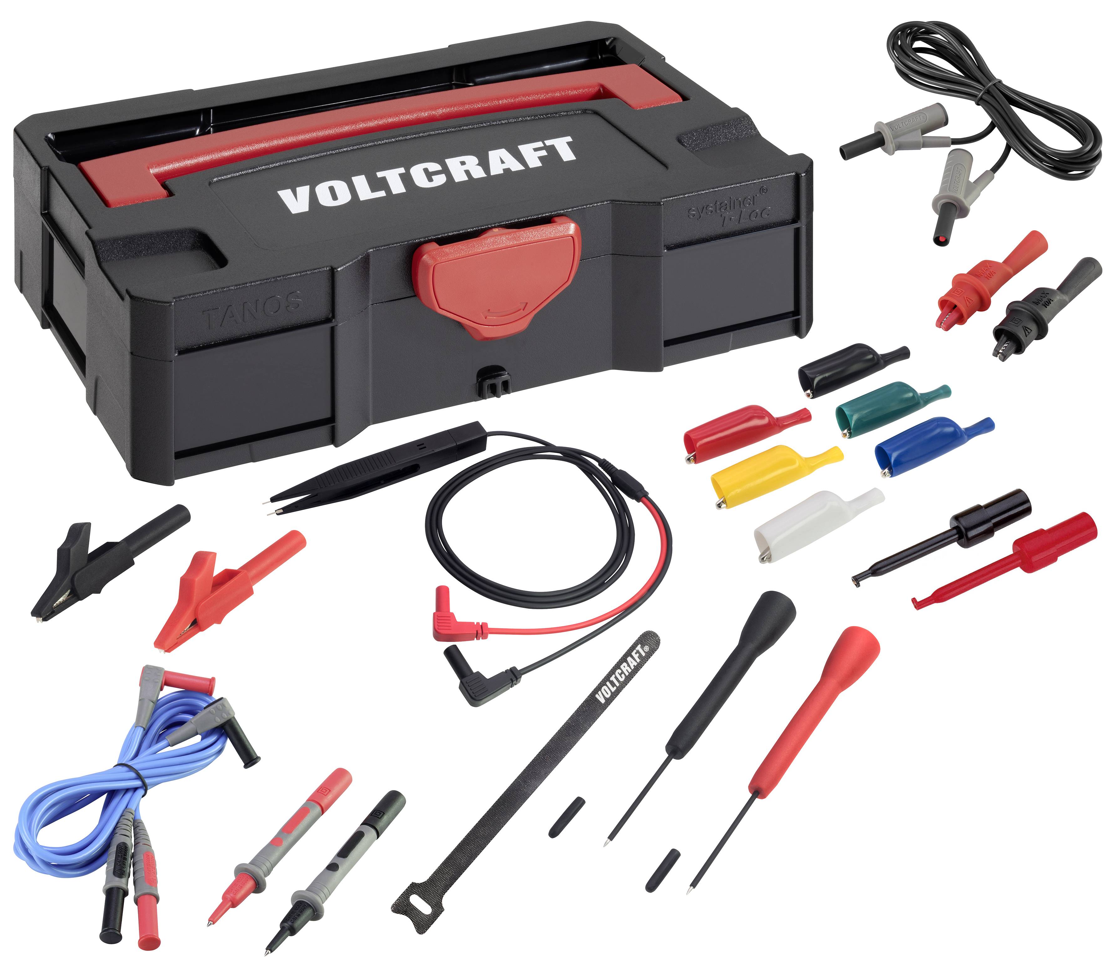 VOLTCRAFT Labor Set de cordons de mesure 1 set