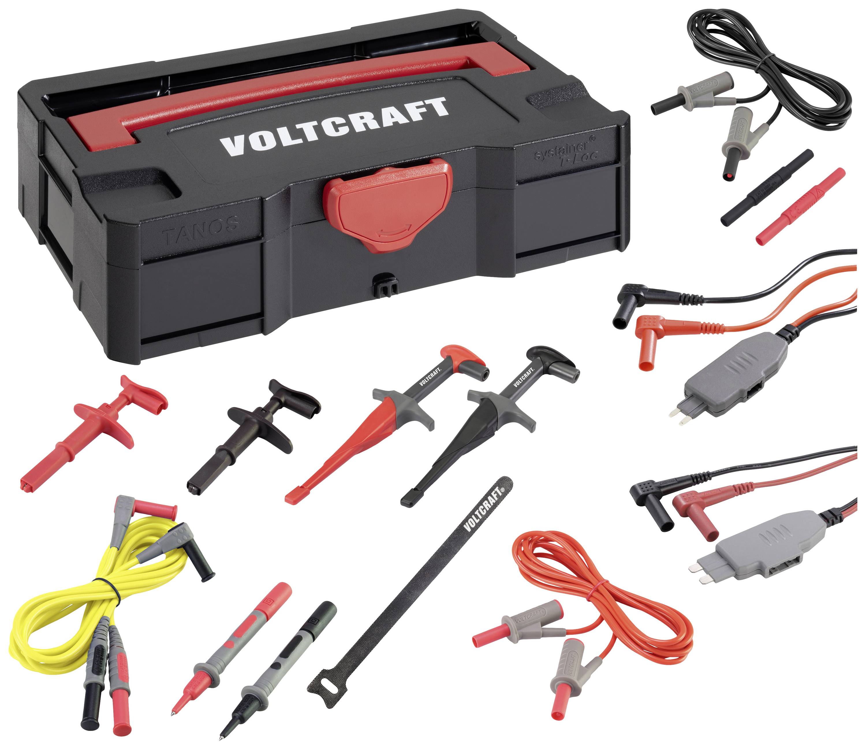 VOLTCRAFT Kfz-Elektrik Set de cordons de mesure 1 set