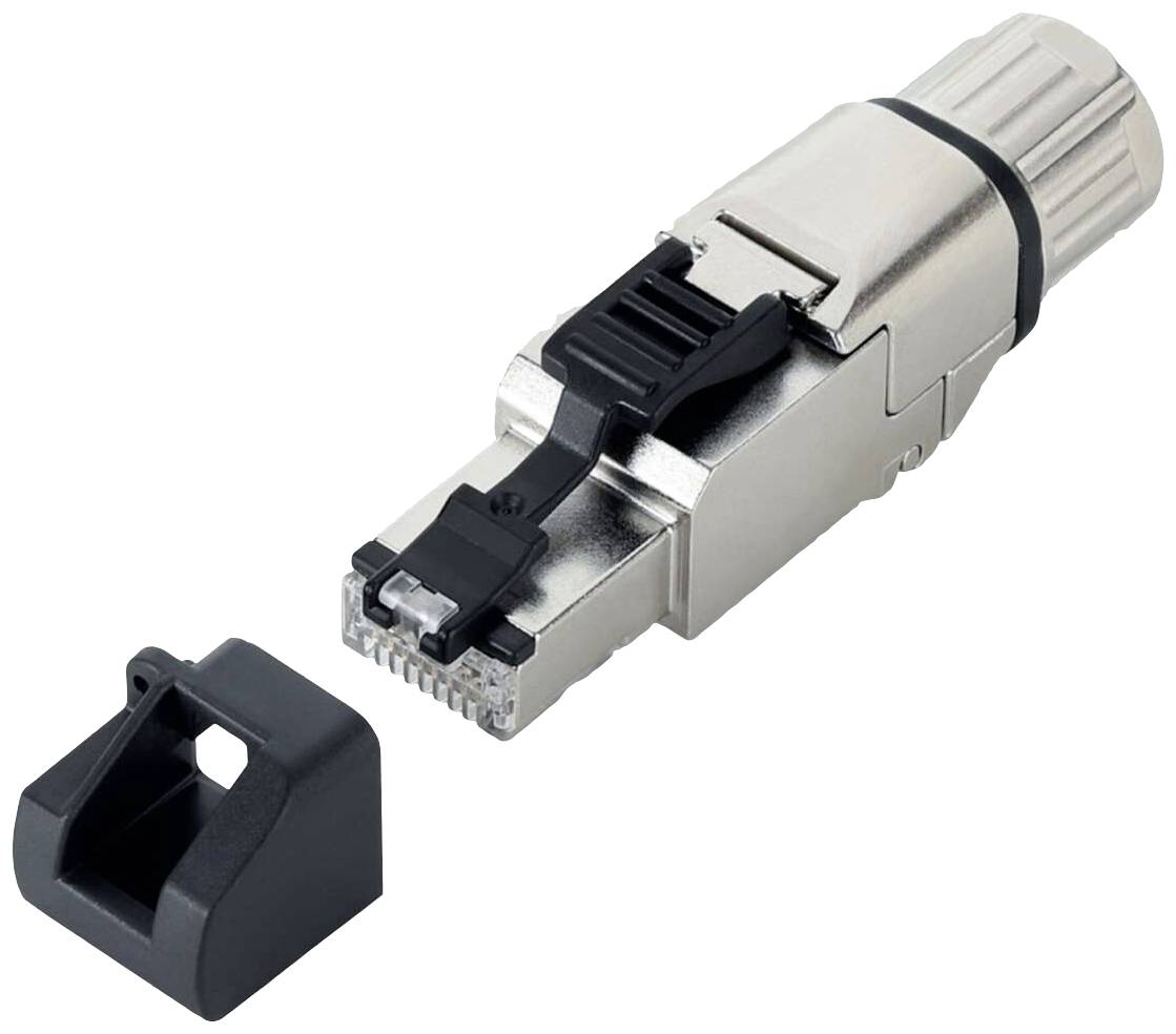 Lütze 490177 Connecteur RJ45 mâle, droit Nombre de pôles: 4 1 pc(s)