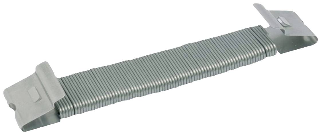 Lütze EMVFSK 2, 1VPE=10 Agrafe de blindage à ressort Ø max. des bornes 30 mm Tôle d'acier acier 10 pc(s)