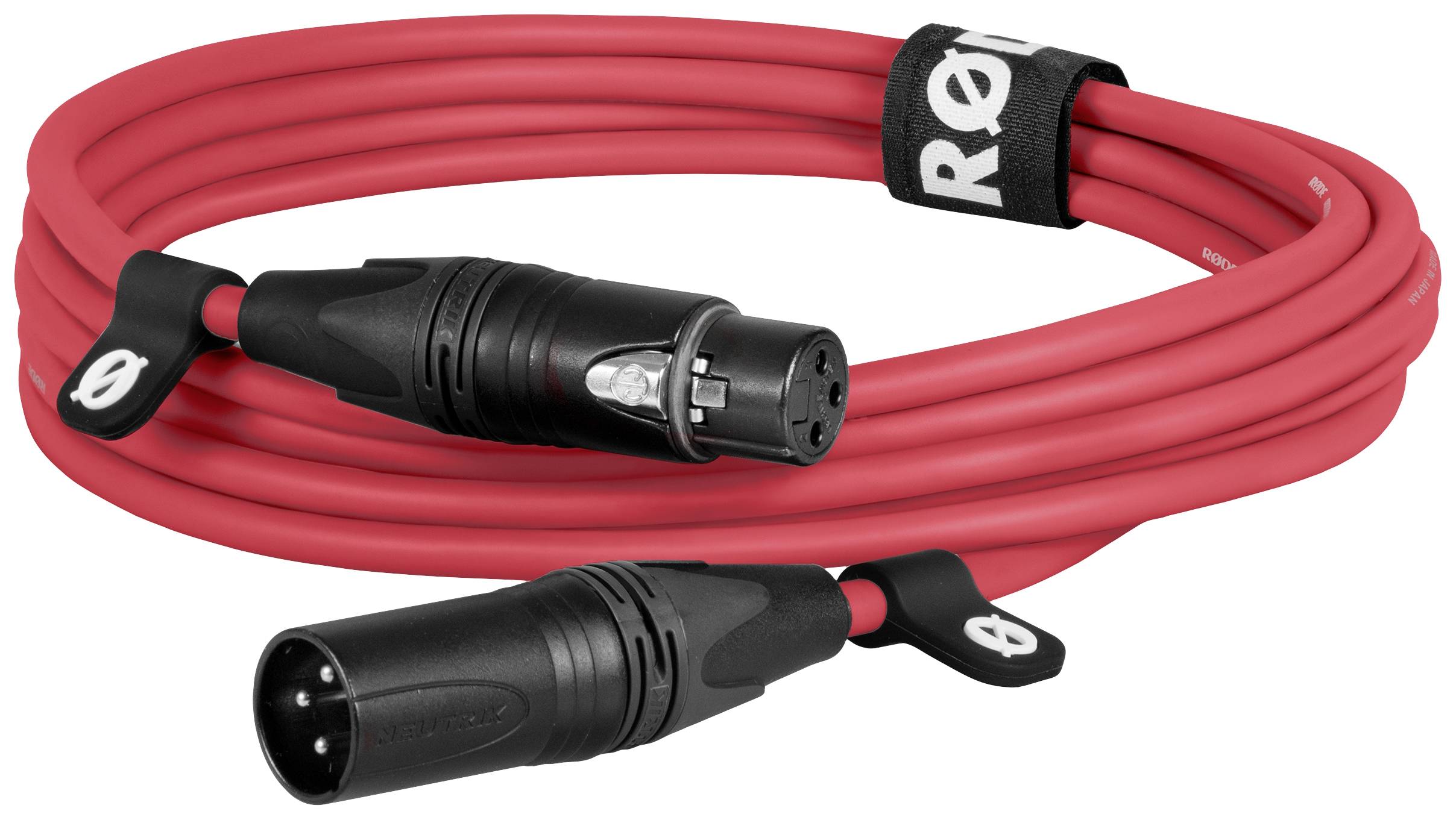 Rode XLR3M-R XLR Câble de liaison 3 m rouge