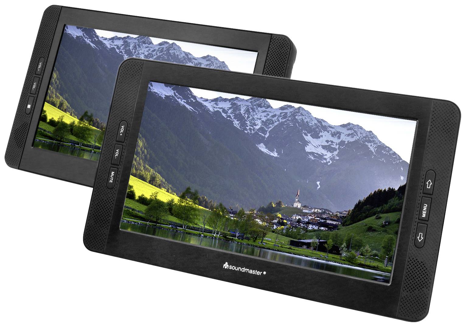 soundmaster PDB1850SW Lecteur DVD portable 25.9 cm 10.2 pouces CEE: D (A - G) noir