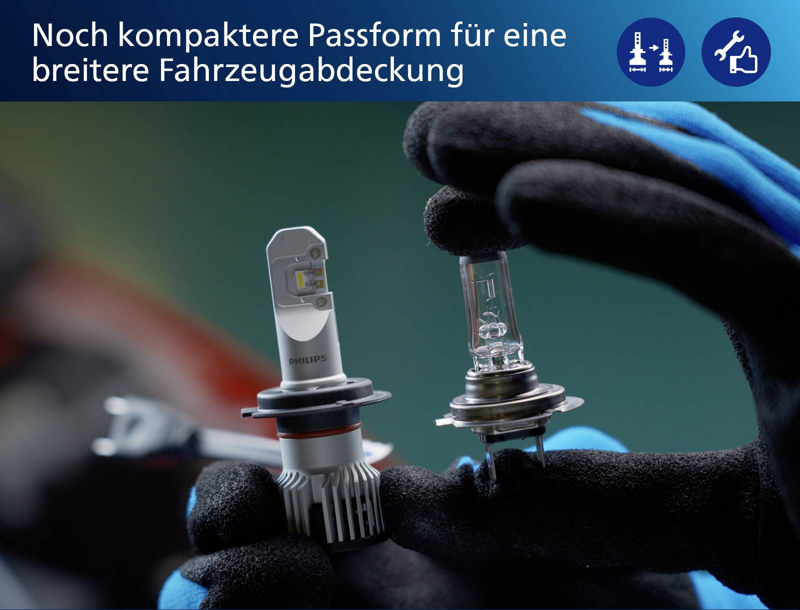 Philips Automotive 11972U60BX2 Ampoule LED Ultinon Pro6000 H7 12 V