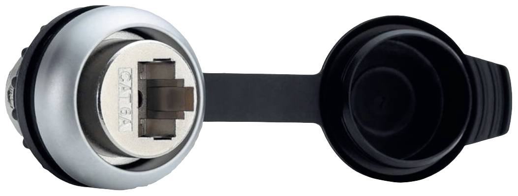 Lütze 492076 Prise encastrée RJ45 femelle, droit Nombre de pôles: 8 1 pc(s)