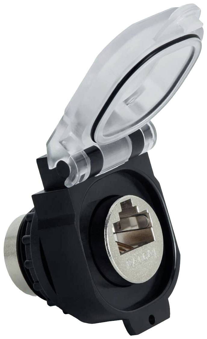 Lütze 492077 Prise encastrée RJ45 femelle, droit Nombre de pôles: 8 1 pc(s)