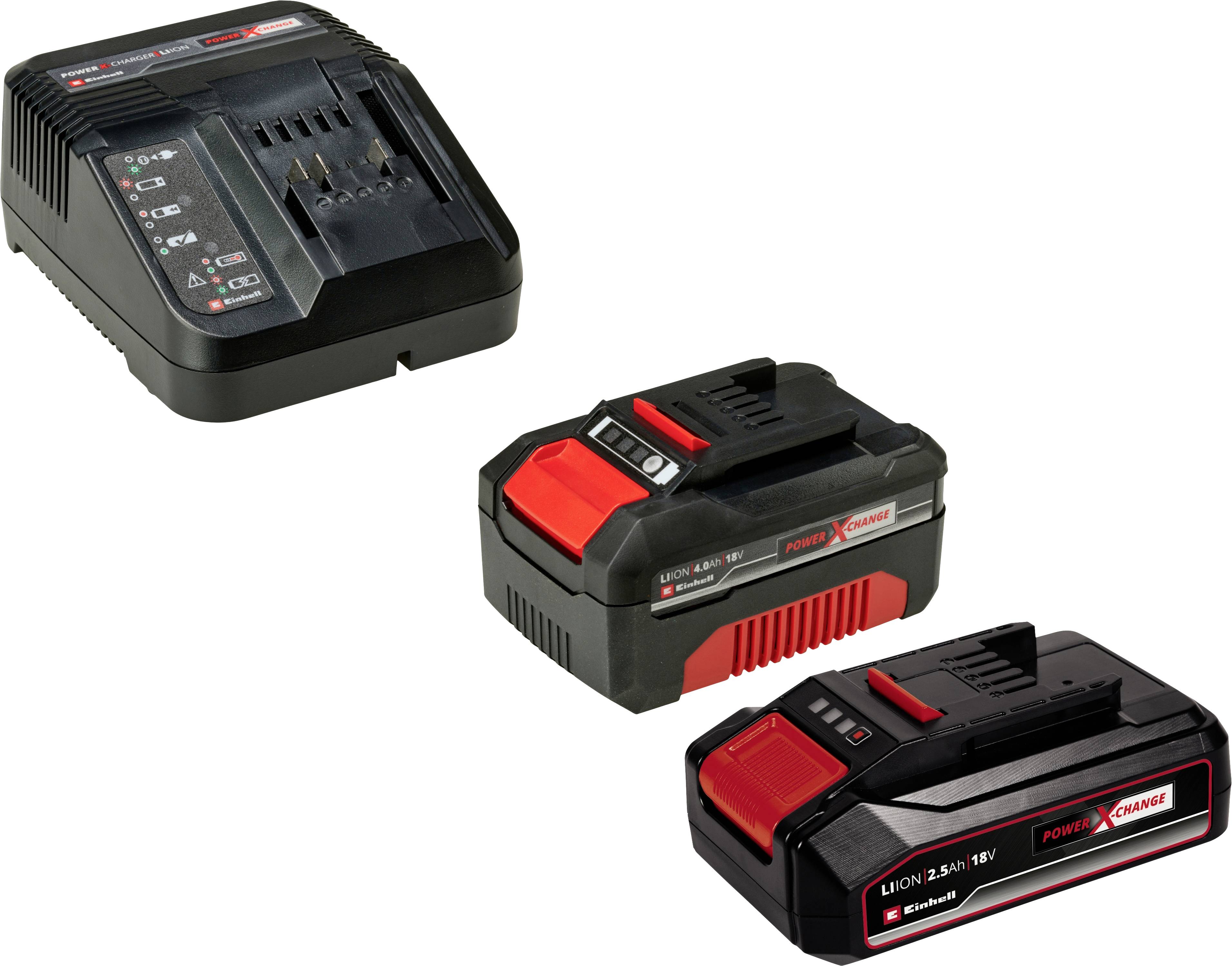 Einhell Power X-Change PXC Starter Kit 18V Batterie pour outil et chargeur 18 V Li-Ion