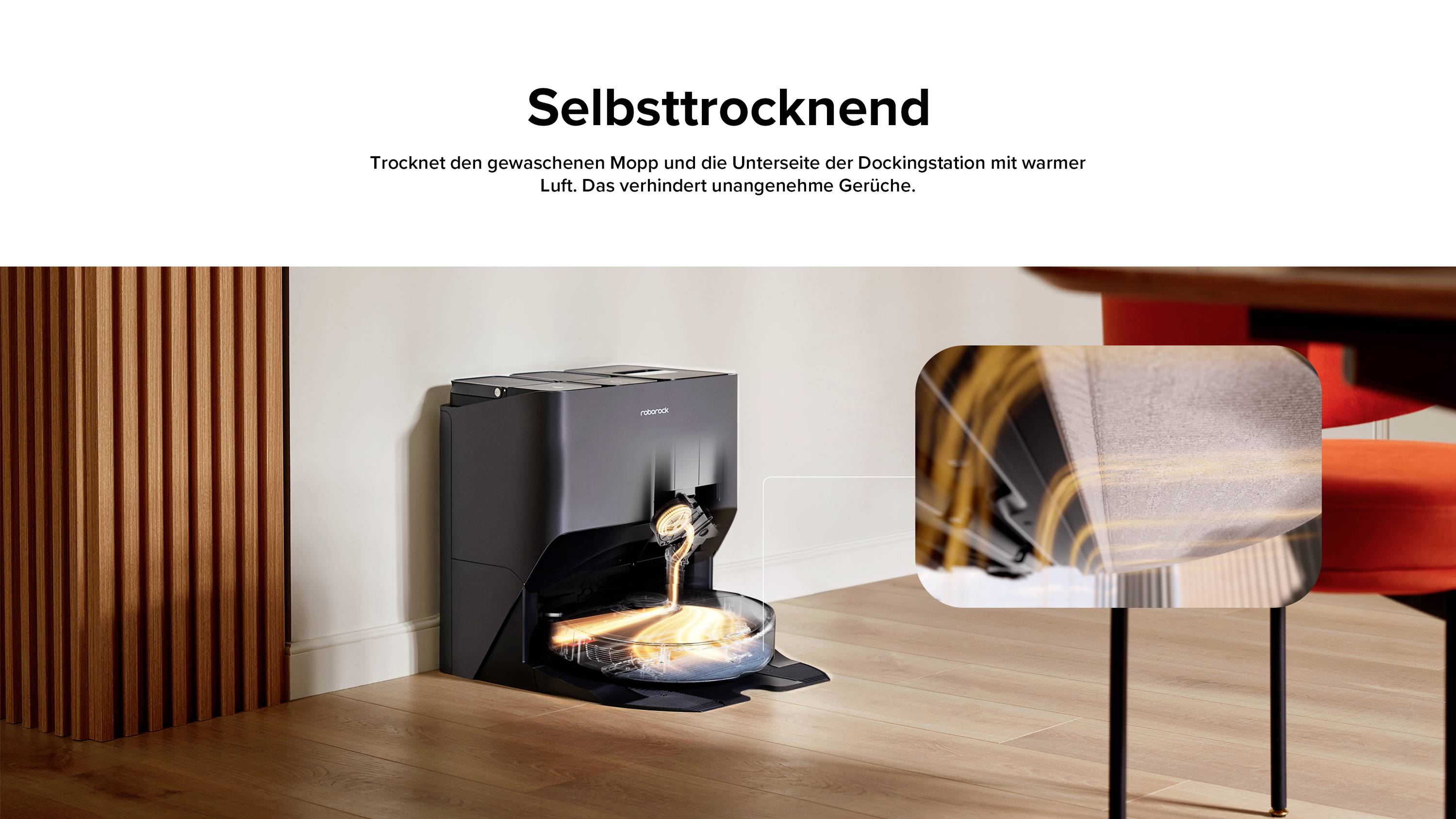 Roborock S8 Pro Ultra Robot aspirateur et nettoyeur noir