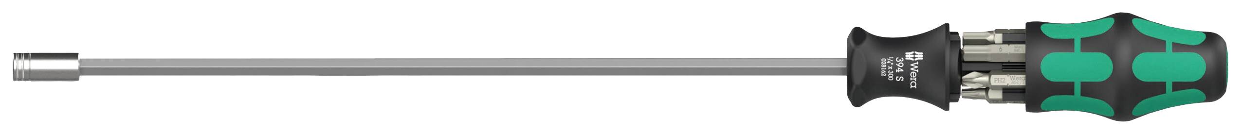 Wera Kraftform Kompakt 27 XL SHK 1 sanitaire Tournevis porte-embouts 1/4" 300 mm