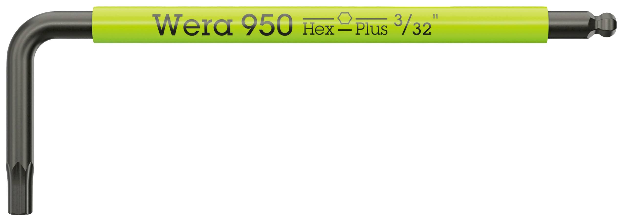 Wera 950 SPKS Multicolour Clé mâle coudée 3/32 pouces 1 pièce