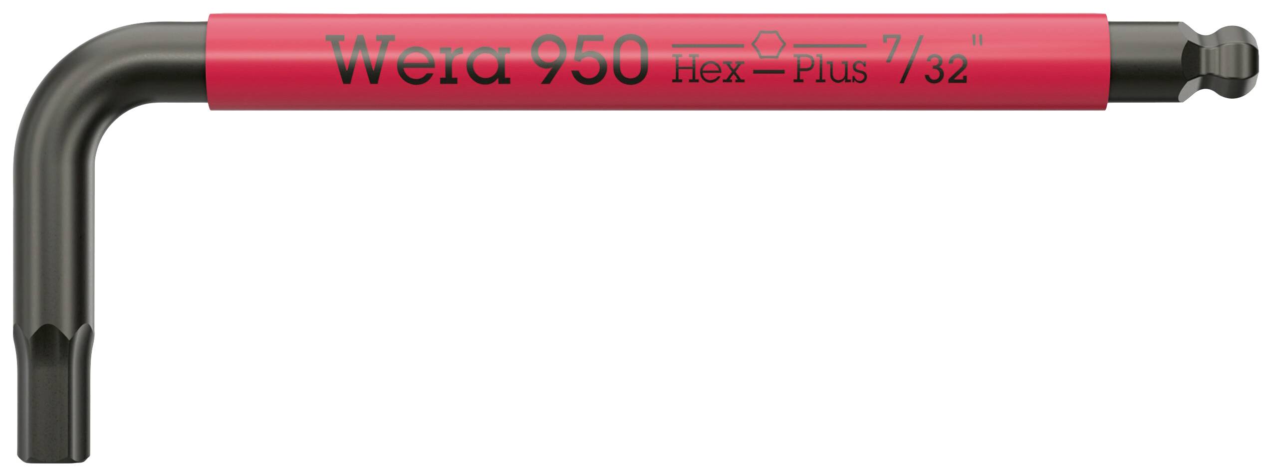 Une clé Allen portant l'inscription 'Wera 950 Hex-Plus 7/32