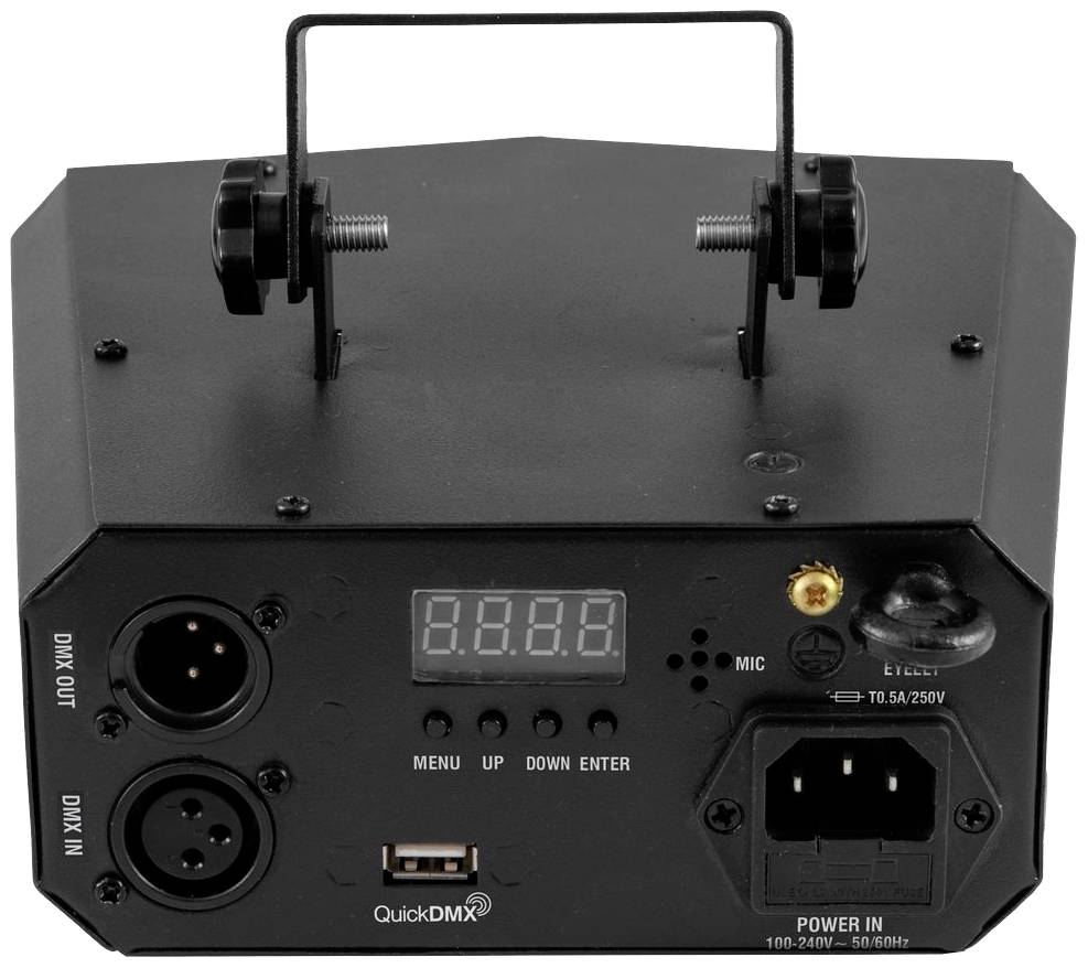 Eurolite 51918563 DMF-4 Hybrid Projecteur à effets LED DMX Nombre de LED (détails):82