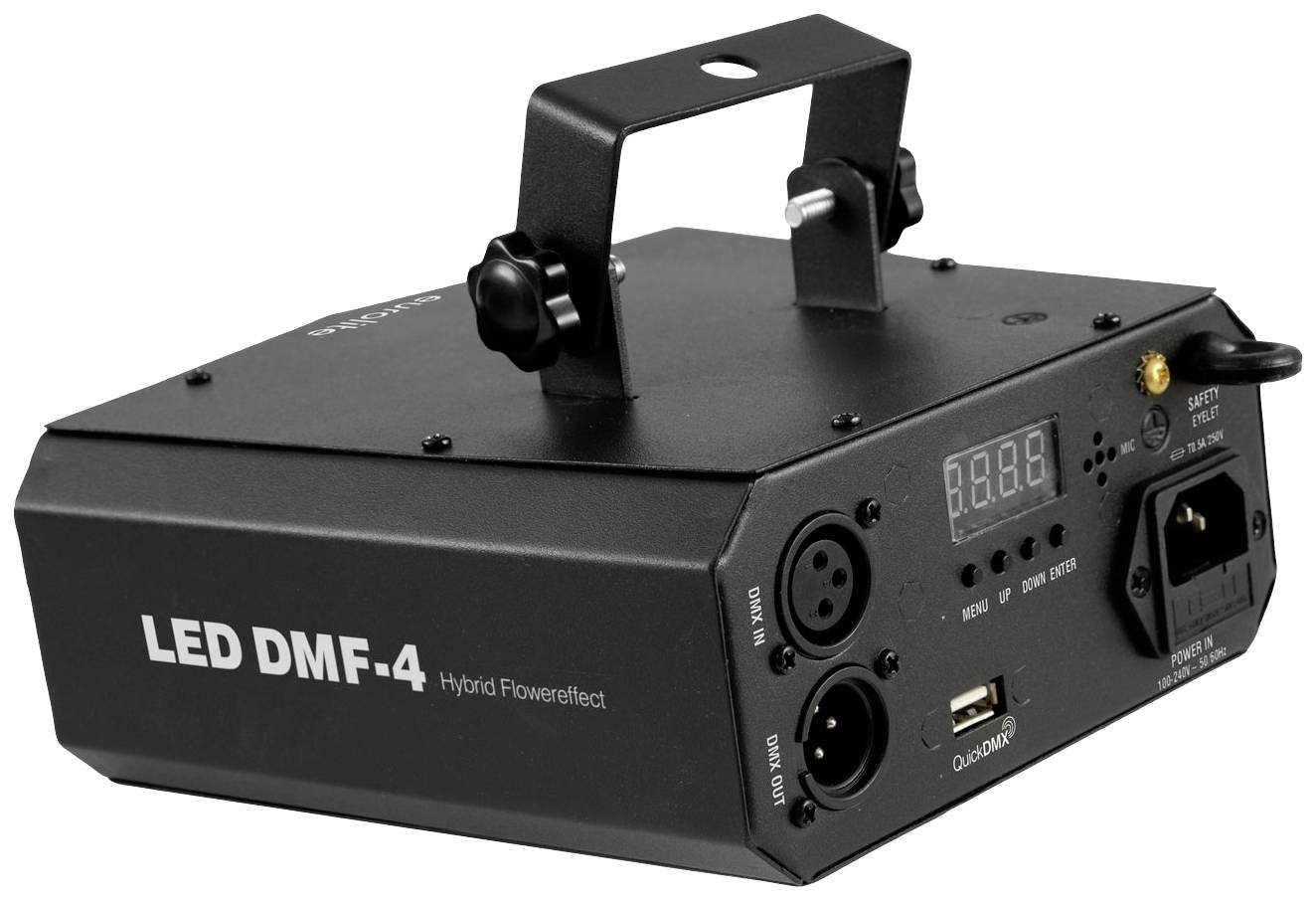 Eurolite 51918563 DMF-4 Hybrid Projecteur à effets LED DMX Nombre de LED (détails):82