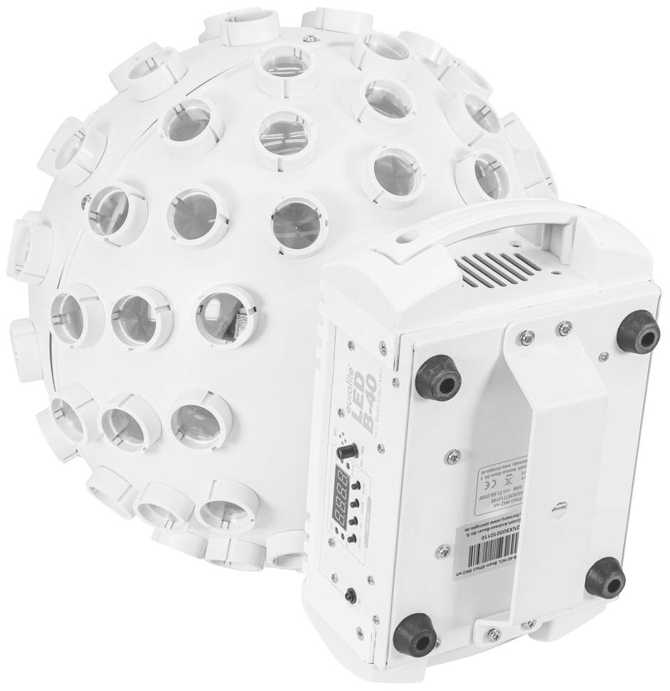 Eurolite 51918953 Projecteur à effets LED DMX Nombre de LED (détails):5 10 W