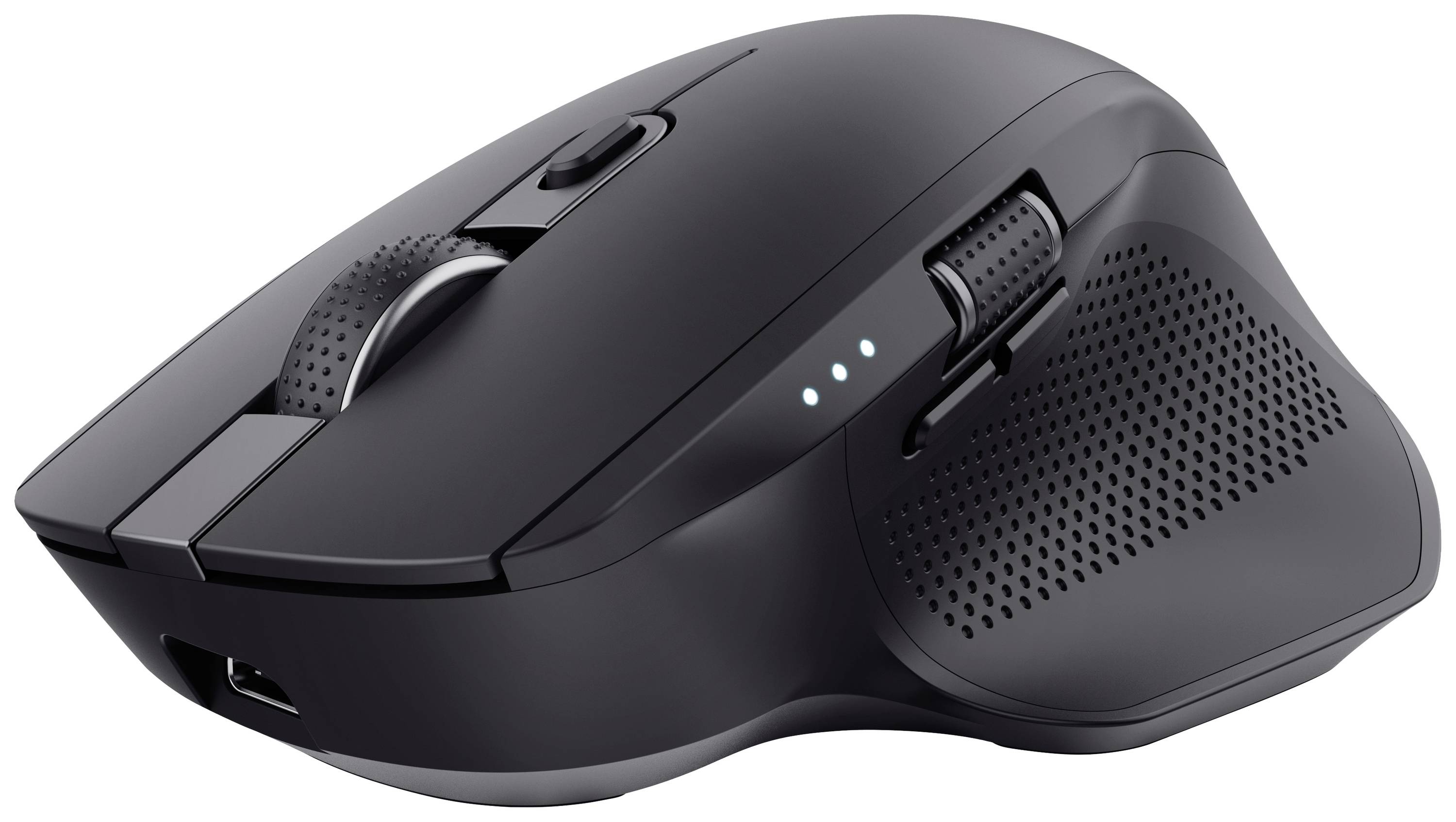 Trust OZAA+ MULTI-CONNECT Souris radio optique noir 6 Boutons 3200 dpi molette intégrée