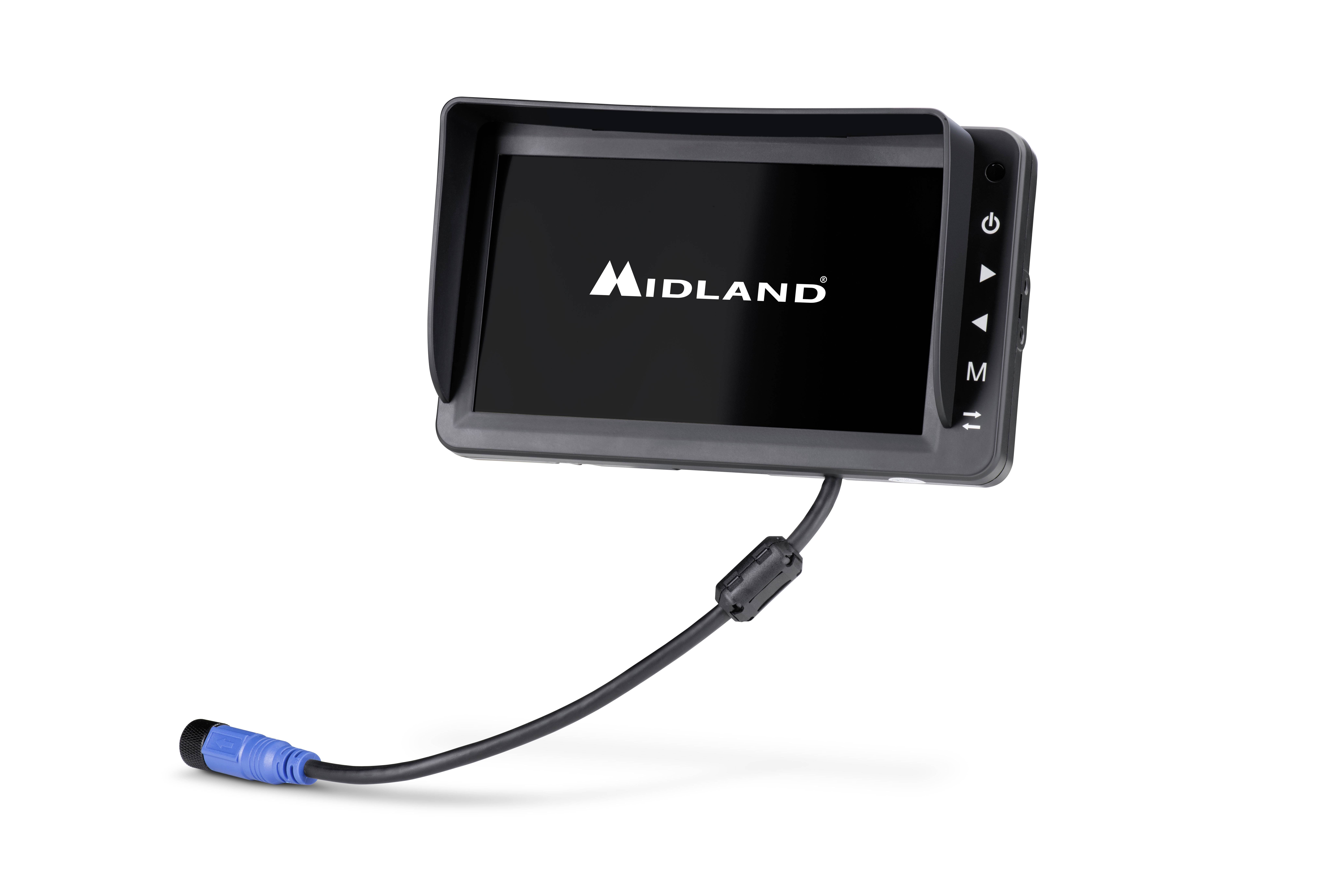 Midland Truck Guardian Wired Système de recul vidéo filaire noir