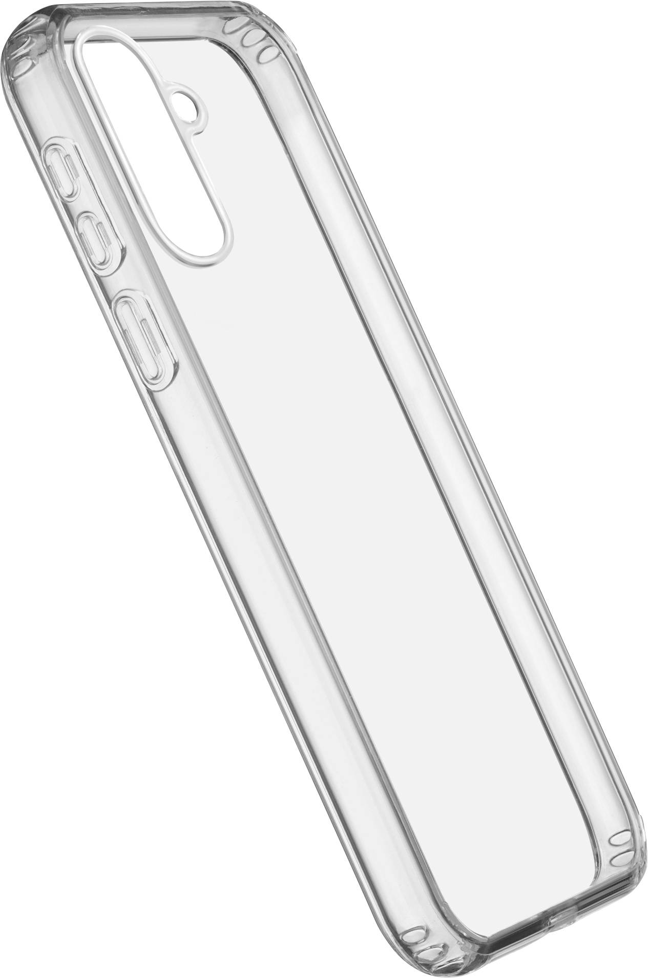 Cellularline CLEARDUOGALS23FET Coque arrière Samsung Samsung Galaxy S23 FE transparent chargement par induction CLEARDUOGALS23FET