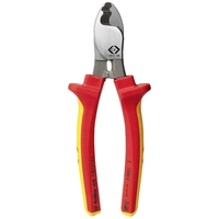 C.K T3973 160 T3973 160 Coupe-câble Adapté pour (technique d'isolation) câbles en alu et en cuivre, à 1 ou plusieurs fils 9 mm C.K T3973 160 T3973 160 Coupe-câble Adapté pour (technique d'isolation) câbles en alu et en cuivre, à 1 ou plusieurs fils 9 mm