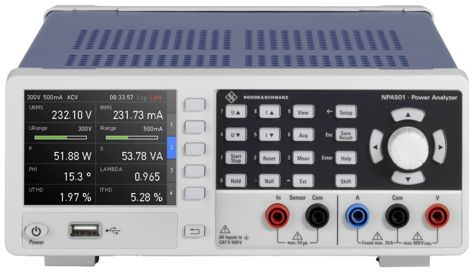Rohde & Schwarz R&S®NPA501-G Analyseur de réseau