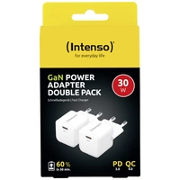 Intenso W30C GaN Chargeur USB 30 W 1x USB-C® blanc intérieure GaN, USB Power Delivery (USB-PD) Intenso W30C GaN Chargeur USB 30 W 1x USB-C® blanc intérieure GaN, USB Power Delivery (USB-PD)