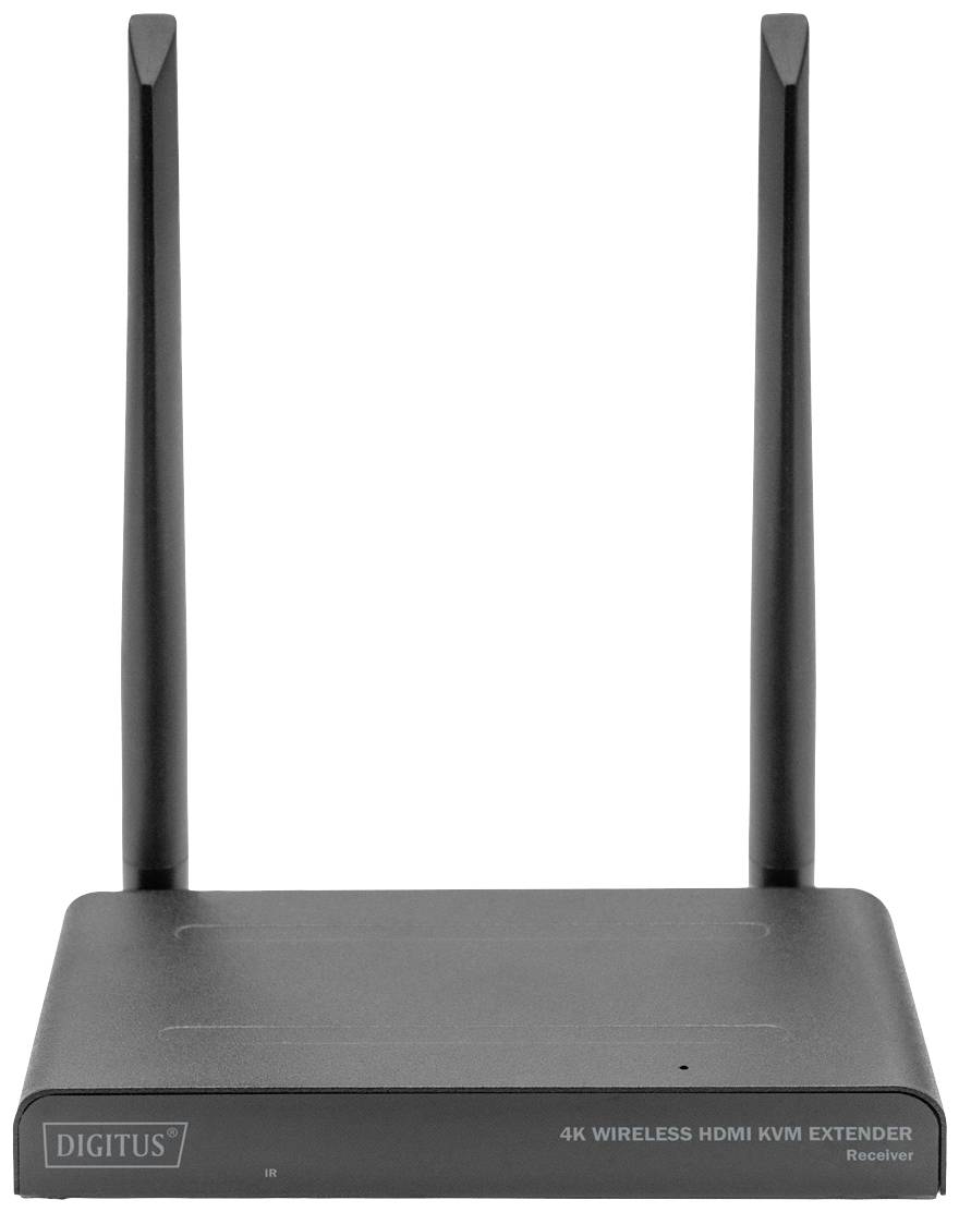 Digitus DS-55329 Récepteur sans fil HDMI 150 m 3840 x 2160 Pixel Multi Viewer 4x, fonction tableau blanc numérique, sortie HDMI