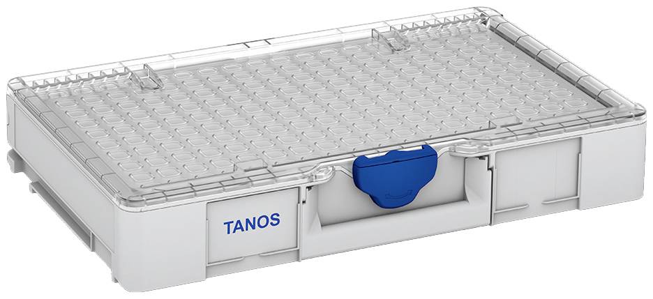 Caisse de transport Tanos Systainer³ Organizer L 89 83000011 plastique ABS, Polycarbonate (l x H x P) 508 x 82 x 296 mm