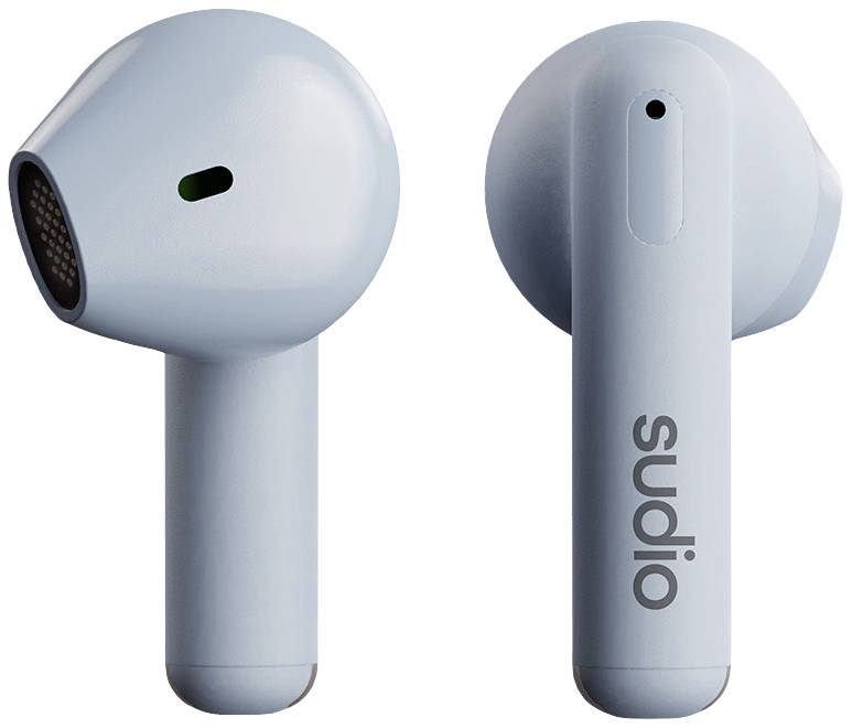 Sudio A1 Oreillette Bluetooth Stereo bleu micro-casque, boîtier de charge, commande tactile