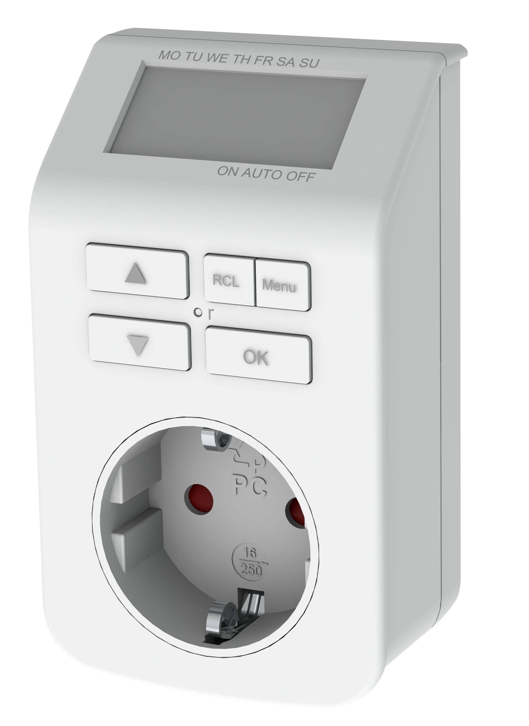 Bachmann 852108 Programmateur horaire pour prise électrique IP20