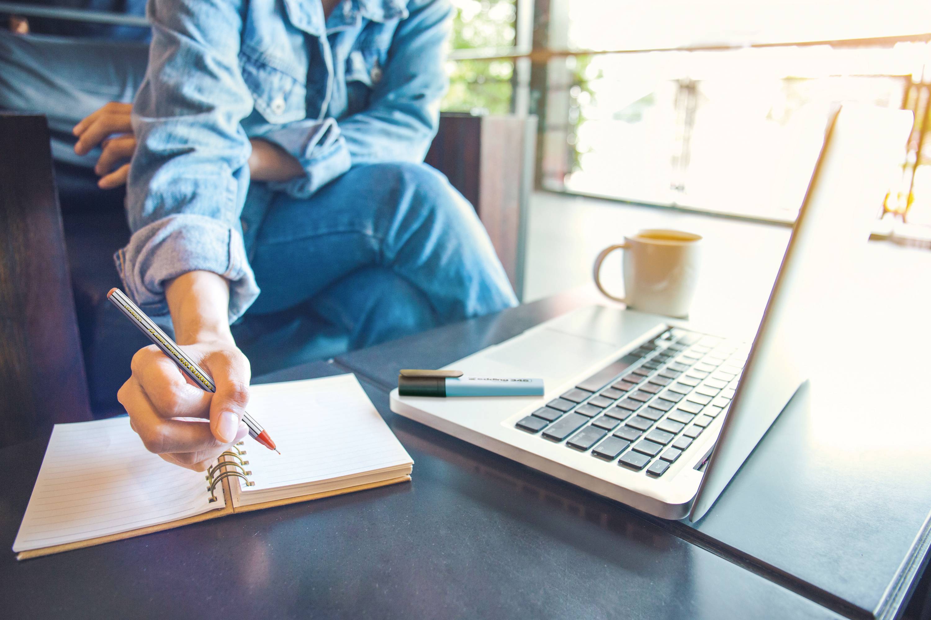 Edding 4-89-3-1999 Stylo feutre fin noir, rouge, bleu 0.3 mm 3 pc(s)