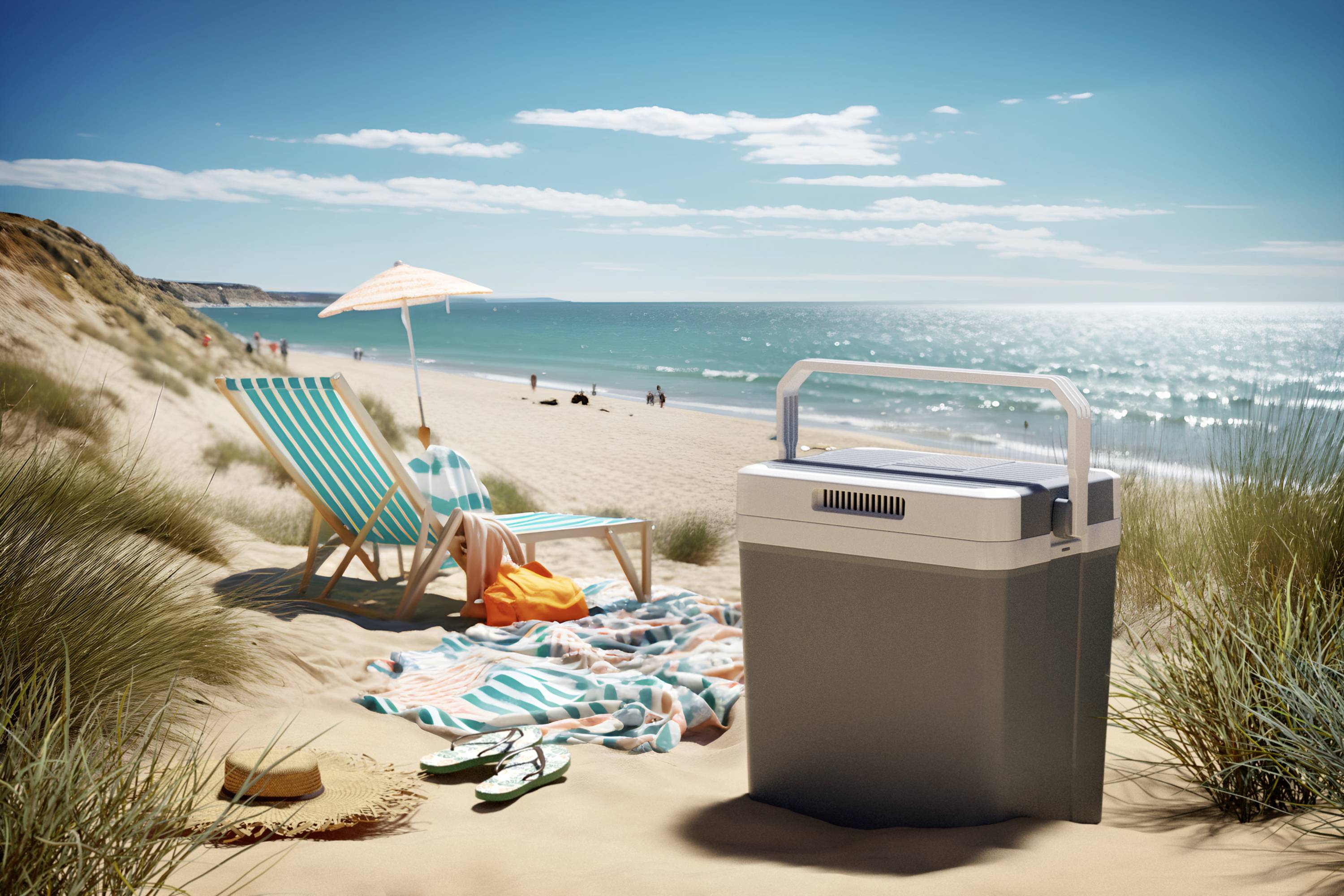 Tristar KB-7524 Glacière & réchaud CEE: E (A - G) thermoélectrique 12 V, 230 V gris foncé, gris clair 24 l 18 °C