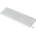 Renkforce RF-WRK-300 sans fil Clavier hygiénique allemand, QWERTZ blanc mat protégé contre les infiltrations d'eau Renkforce RF-WRK-300 sans fil Clavier hygiénique allemand, QWERTZ blanc mat protégé contre les infiltrations d'eau